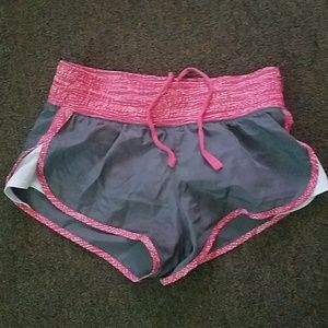 grey athletic shorts